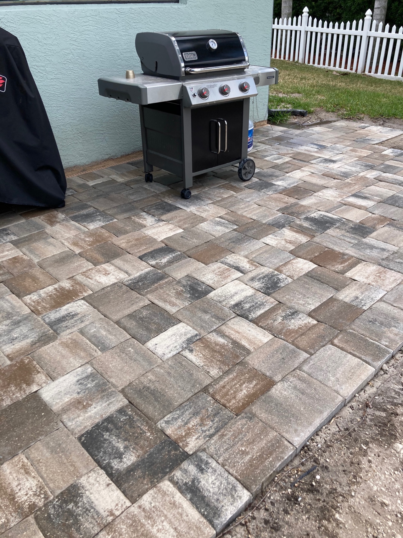 Finished paver project at a Greyhawk Landing home in Bradenton