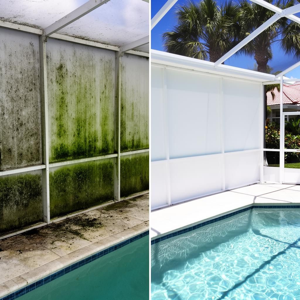 Pool Decks & Patios pressure washing service